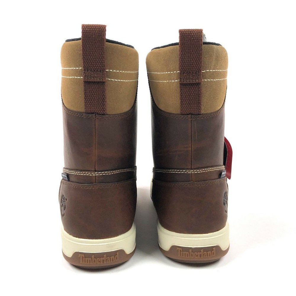 Timberland Tenmile Brown Mid Calf Waterproof Boots - Picture 7 of 9